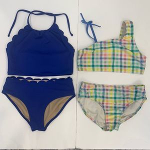 2 Girls Bikinis by Old Navy & Cat & Jack sz L